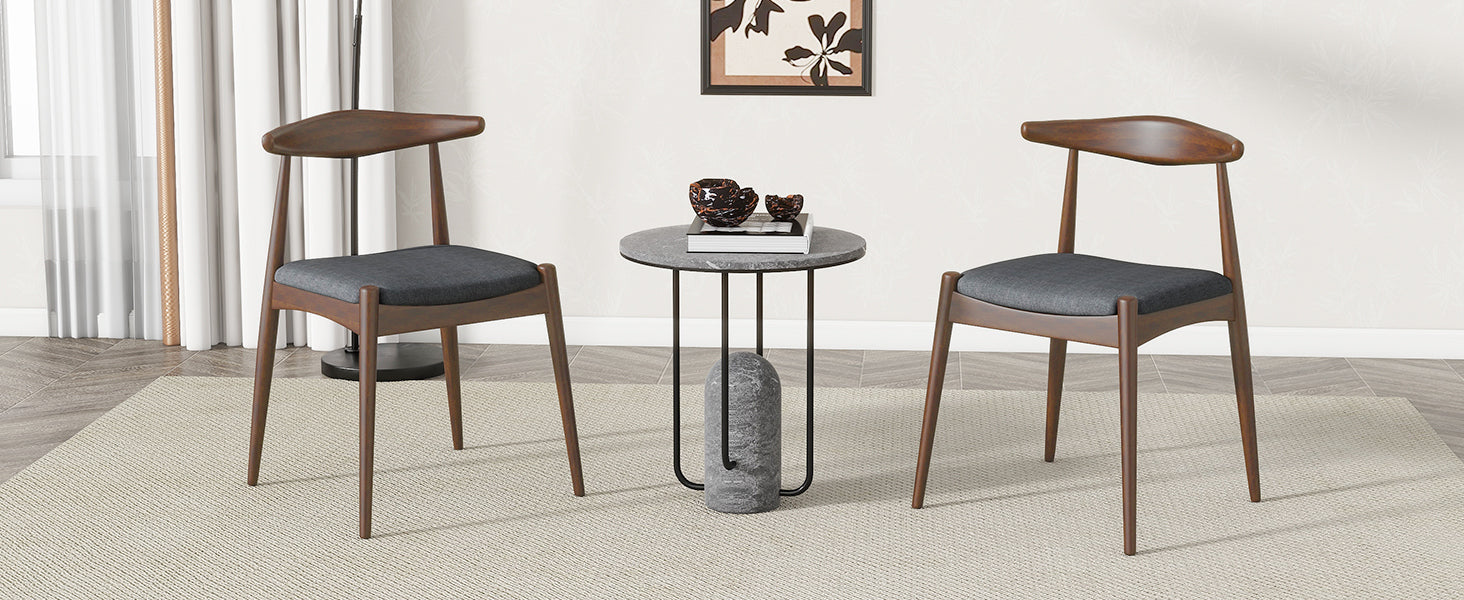 2-Piece Modern Dining Chair Set - Comfortable & Stylish for Kitchen, Dining Room, or Office - Perfect for Small Spaces & Home Decor