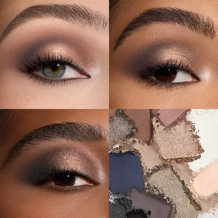 MAKEUP BY MARIO Ethereal Eyes Moonlight Eyeshadow Palette - 12 Pigmented Matte & Shimmer Shades for Day & Night Makeup Looks | Perfect for Bridal, Party & Special Occasion Makeup