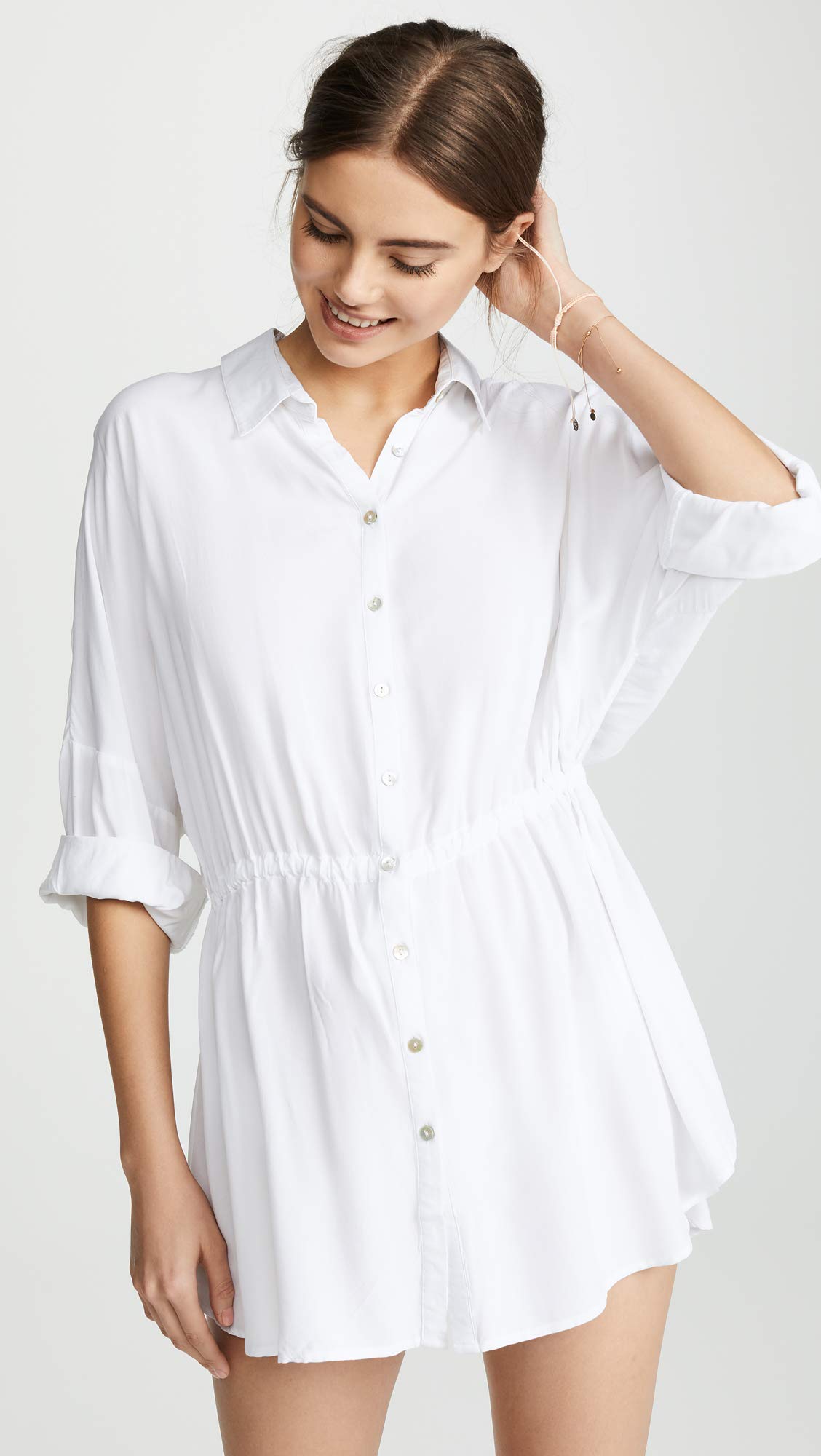 L*Space Women's Pacifica Tunic - Stylish Beach Cover Up, Lightweight Swimwear Tunic for Summer, Poolside, and Vacation Outfits