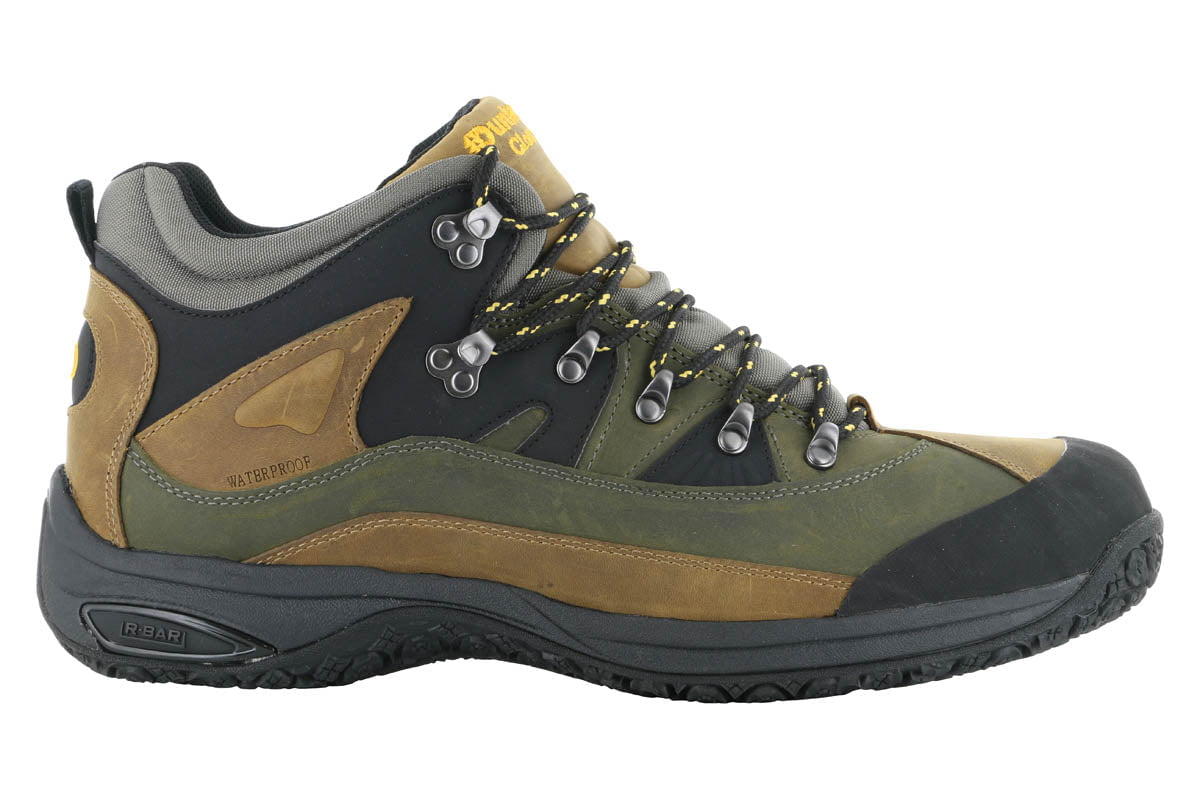 Dunham Cloud Waterproof Hiking Boots for Men & Women - Green Outdoor Shoes for Rain, Snow & Trail Walking