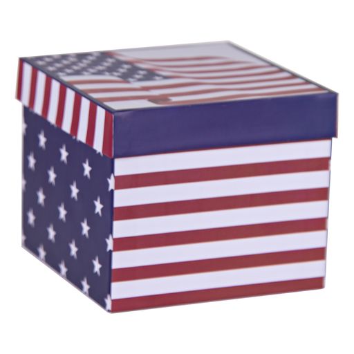 Stars & Stripes 16 oz. Patriotic Ceramic Coffee Mug with Handle - USA Flag Design Insulated Cup for Hot & Cold Drinks - Perfect for 4th of July, Memorial Day, Veterans Day Gifts & Home Decor