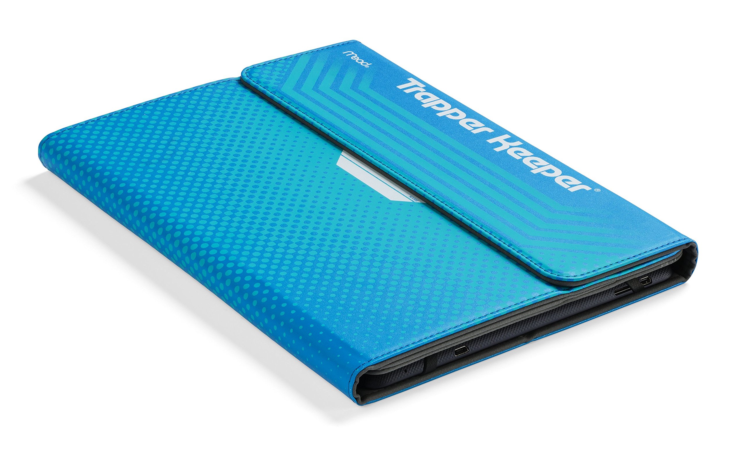 Kensington Trapper Keeper Folio Case for Samsung Galaxy Tab 4, Tab S, Nexus 9, iPad Air, iPad Air 2, Kindle Fire HDX & 10-Inch Tablets (K97326WW) - Protective Cover for Work, School & Travel