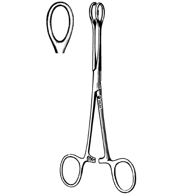 Ballenger Sponge Forceps 7