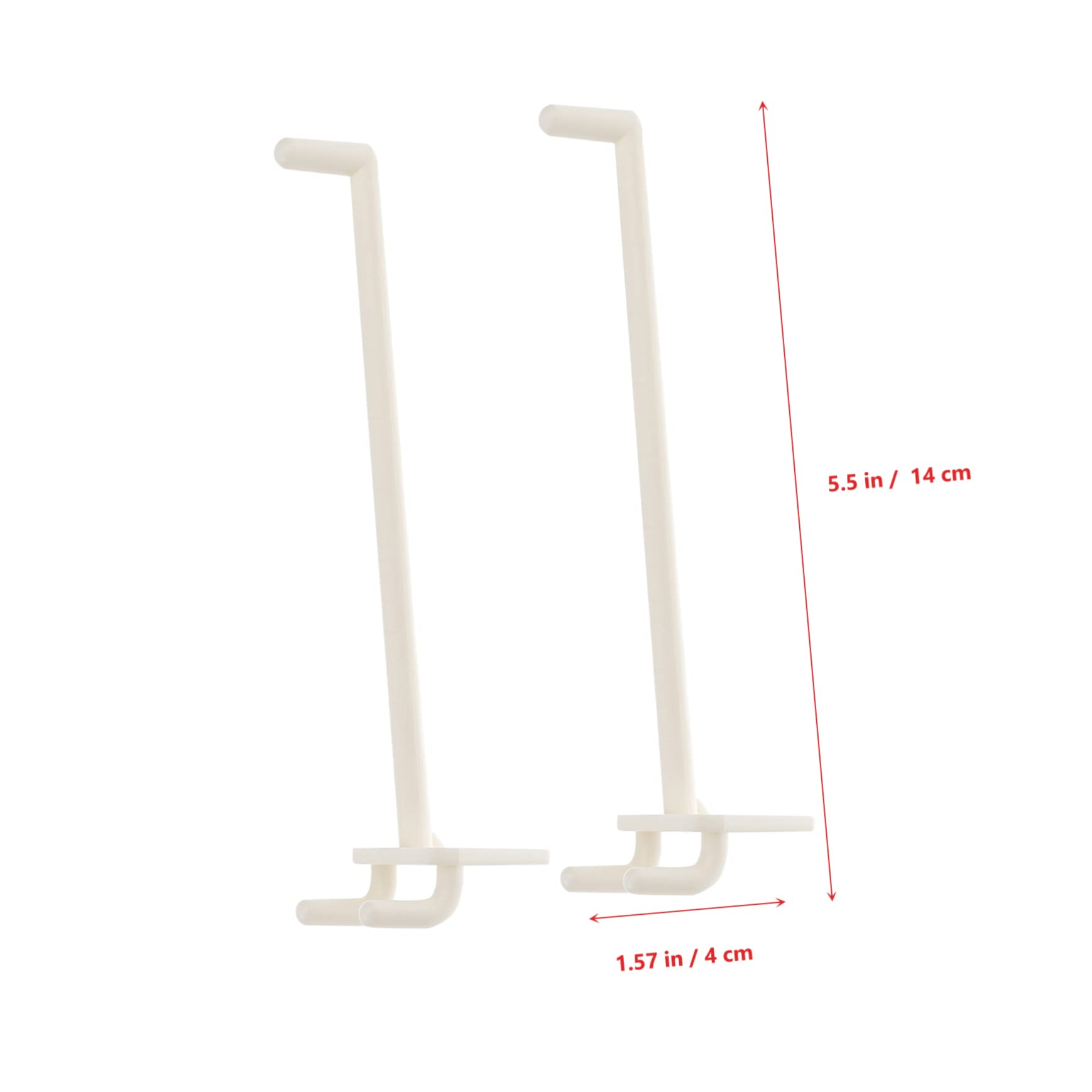 PRETYZOOM 200 Pcs Heavy Duty Pegboard Hooks - Durable Peg Board Hook Hangers for Organizing Tools, Kitchenware & Craft Supplies | Perfect for Garage, Workshop & Home Storage