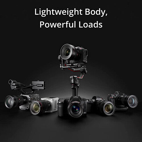 DJI RS 3 Pro 3-Axis Gimbal Stabilizer for Mirrorless Cameras - Professional Handheld Stabilization for Sony, Canon, Nikon - Perfect for Vlogging, Film Making & Travel Videography