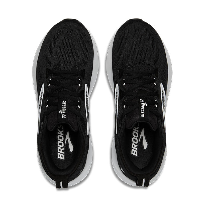 Brooks Glycerin 22 Running Shoes for Men - Premium Cushioned Road Running Sneakers for Long Distance & Marathon Training - Perfect for Jogging, Gym Workouts & Daily Wear