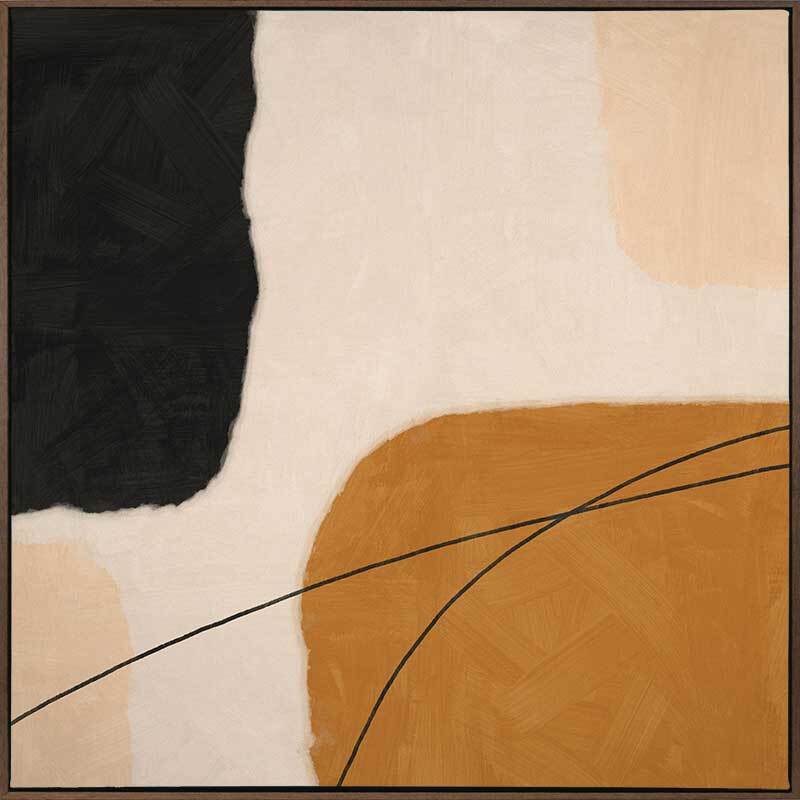 Epoch I Canvas Art Print - High-Quality Wall Decor for Living Room, Bedroom & Office - Modern Abstract Painting for Home & Office Decor