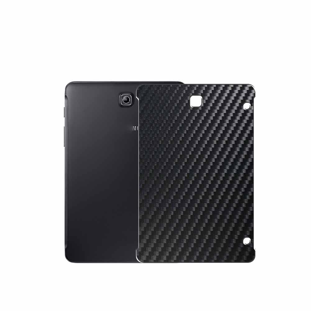 2-Pack Samsung Galaxy Tab S2 8.0 Back Protector Film - Compatible with SM-T710 T715 T719 T713 Models - Black Vinyl Skin Sticker (Not Tempered Glass) - Perfect for Scratch Protection & Device Customization
