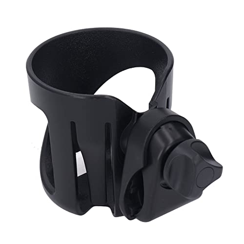 Universal Cup Holder - Stroller & Wheelchair Drink Bottle Holder - Adjustable & Secure for Water Bottles, Coffee Cups, and Beverages - Perfect for Walking, Jogging, and Outdoor Activities