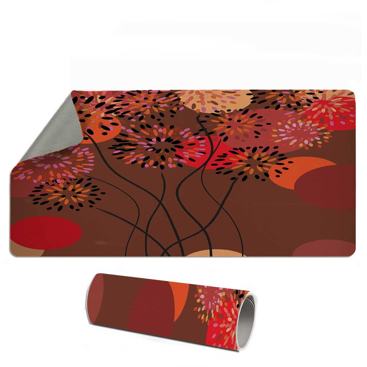 Premium PU Leather Dual-Sided Desk Mat - 24