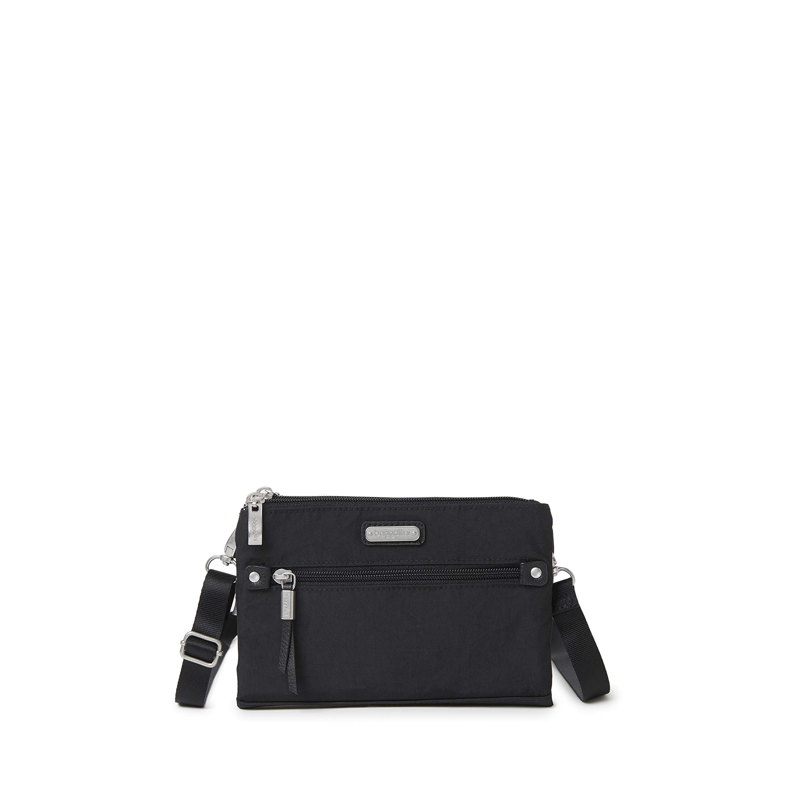 Baggallini New Classic Subway Small Crossbody Bag for Women - Lightweight Travel Purse with RFID Protection, Perfect for Commuting, Shopping & Everyday Use