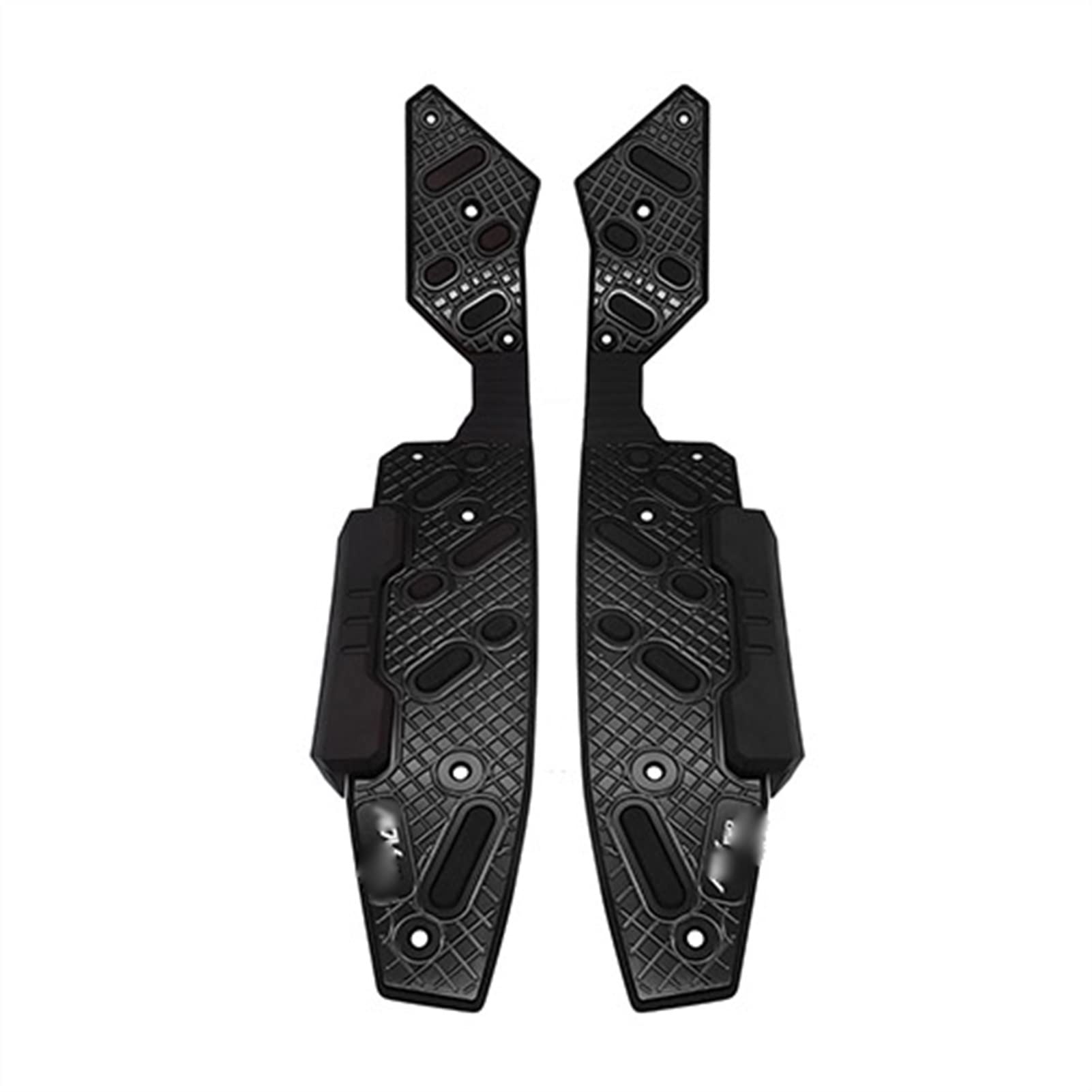 JBSM Motorcycle Footrest Footboard Step Floorboards Pegs Plate Accessories for Honda ADV150 2019-2021 | Black | Enhanced Comfort & Safety for Long Rides & Commuting