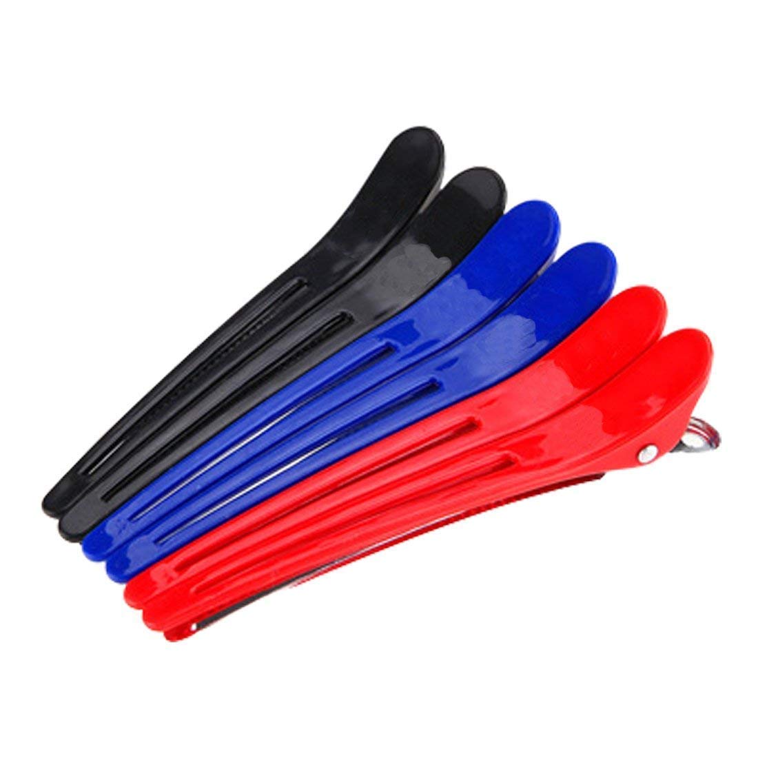 Multicolor Hair Sectioning Clips for Styling - 12 Pack Salon & Home Use Hairdressing Clips (Great for Braiding, Coloring & Cutting) | Foreign Holics