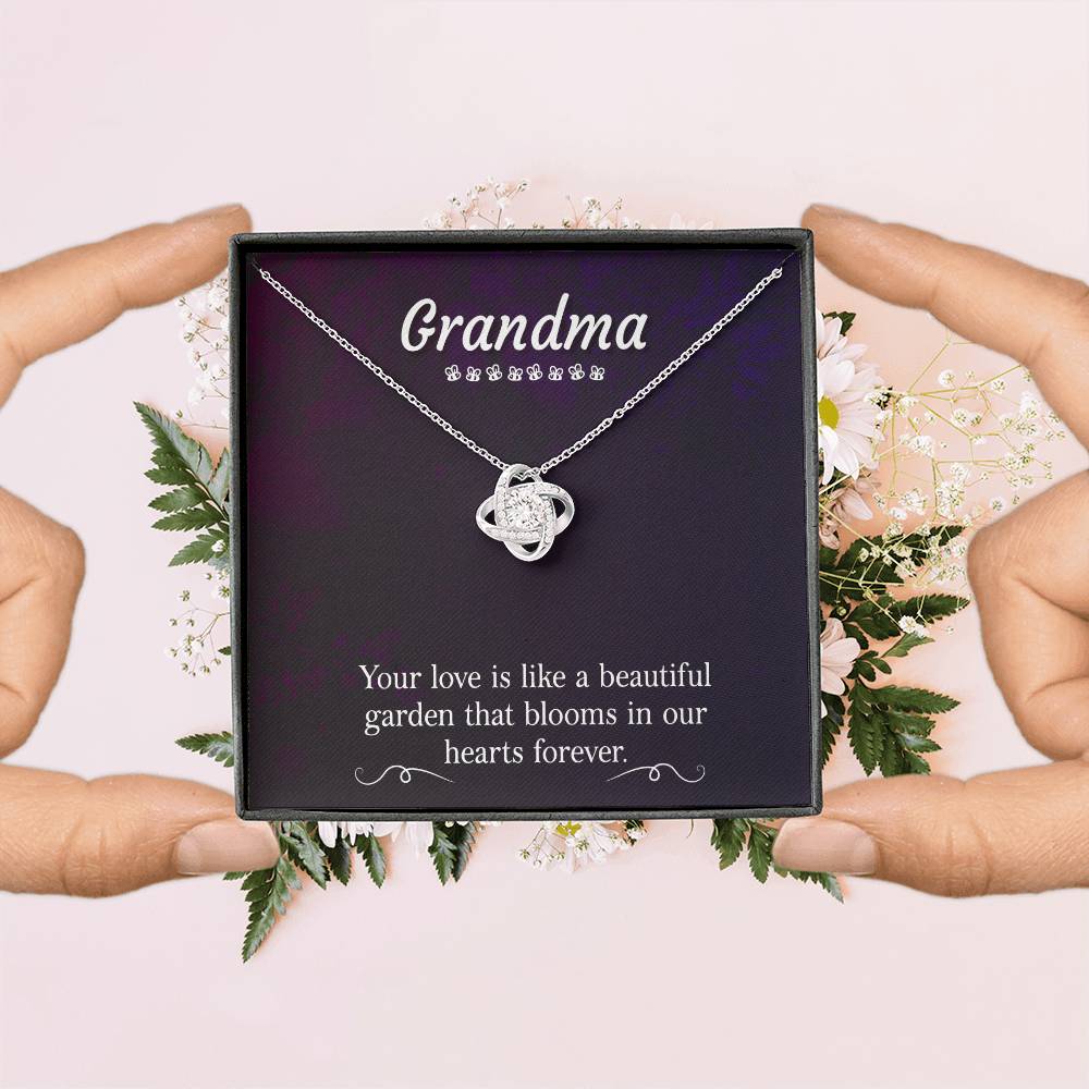 Elegant Jewelry Gifts for Grandma - Sterling Silver Necklace with Heart Pendant | Perfect Birthday, Mother's Day & Christmas Gift for Grandmother | Ideal for Special Occasions & Family Gatherings