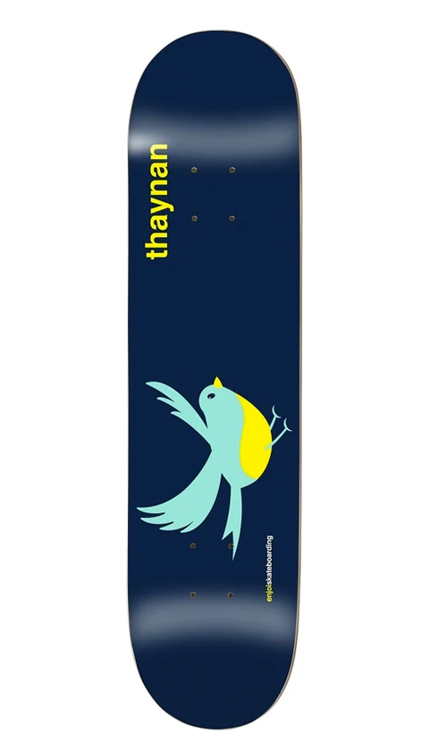 Enjoi Early Bird R7 Thaynan Costa Skateboard Deck 8.75