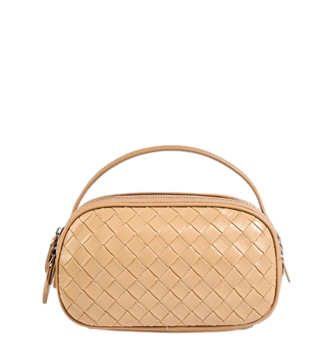 Minimalist Handwoven Cotton Tote Bag for Women - Eco-Friendly & Lightweight - Perfect for Shopping, Beach, and Everyday Use