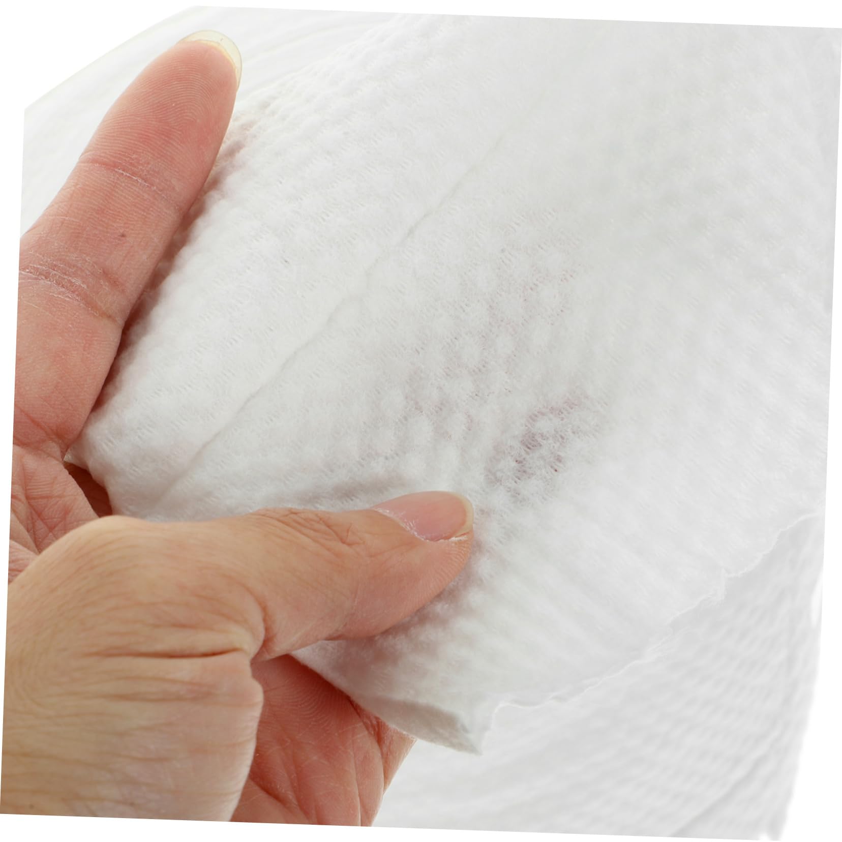 1 Pack Soft Cotton Facial Cleansing Towel - Gentle Makeup Remover & Cosmetic Wipes - Reusable White Face Towel for Daily Skincare & Travel Essentials