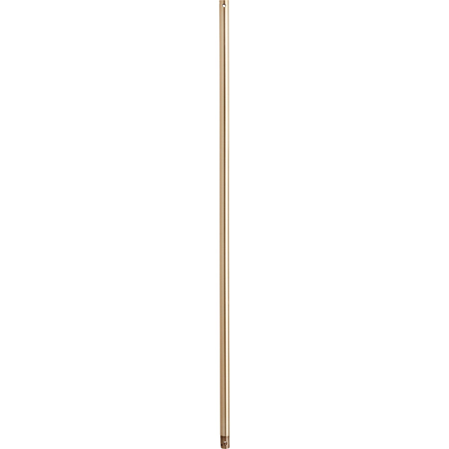 36 Inch Ceiling Fan Downrod in Aged Brass Finish - Perfect for Indoor and Outdoor Patio Lighting