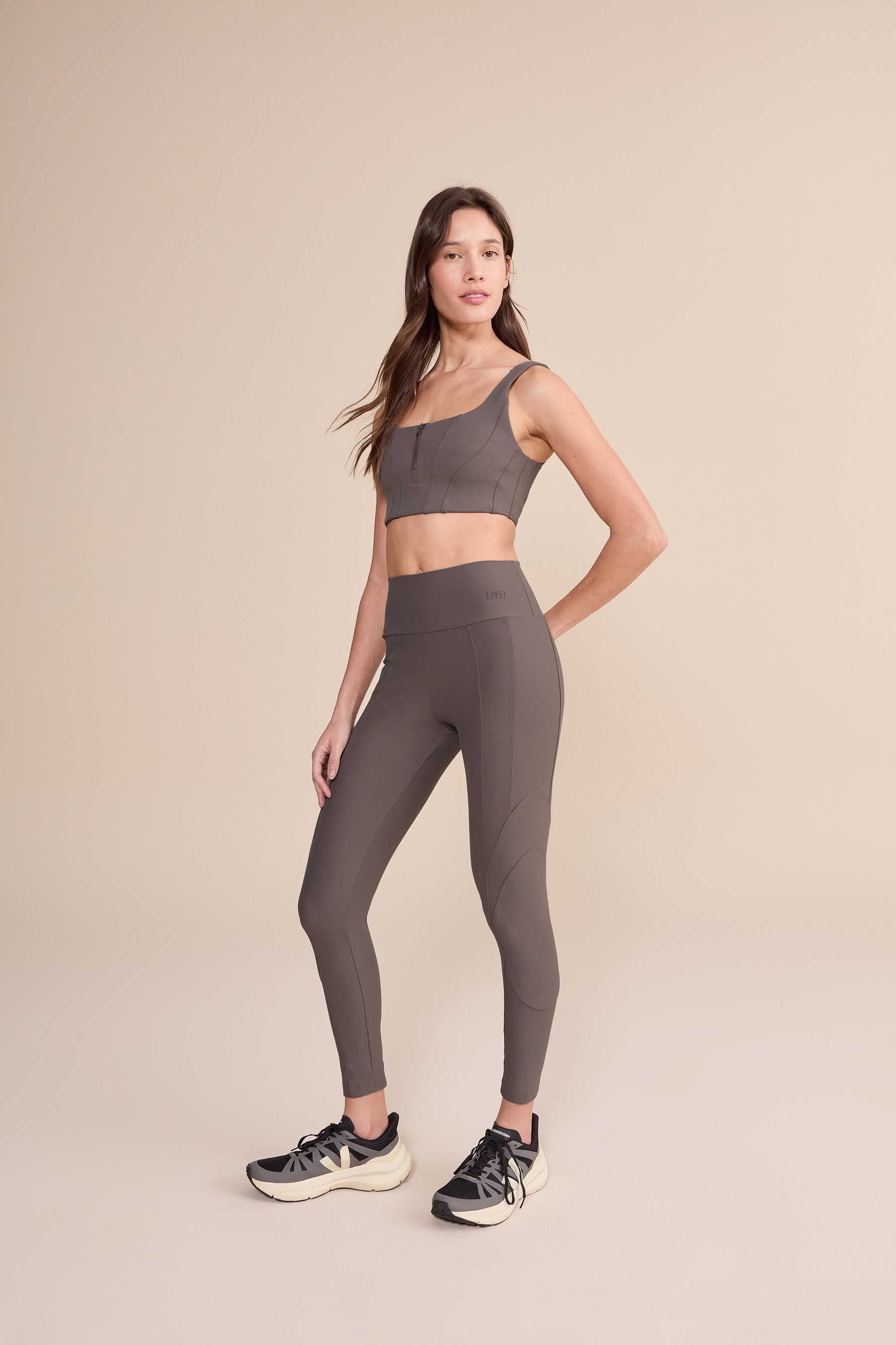 Lines Active® High Waist Yoga Leggings for Women - Tummy Control Workout Pants - Comfortable & Stretchy for Running, Gym, Lounge & Everyday Wear