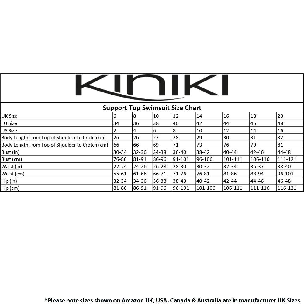 Kiniki Elba Tan Through Support Top Swimsuit for Women - Sexy One Piece Bathing Suit with Built-in Bra - Perfect for Beach, Pool & Summer Vacations