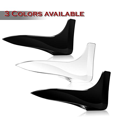 **High-Speed Rear Bumper Apron Protector Lip & Mud Flaps Splash Guards - Durable Polyurethane Fit for Infiniti G35 Coupe & Nissan 350Z Z33 - Automotive Body Kit & Car Mods Exterior Accessories (Painted Black) - Perfect for Racing, Off-Roading & Daily Driving Protection**