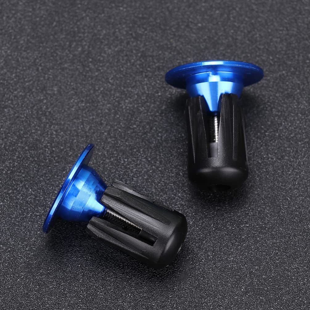 BESPORTBLE Bike Handlebar End Plugs - 1 Pair Durable Road & Mountain Bicycle Handlebar Accessories, Safety Bar End Caps for Cycling Protection | Perfect for Commuting, Trail Riding & Urban Cycling