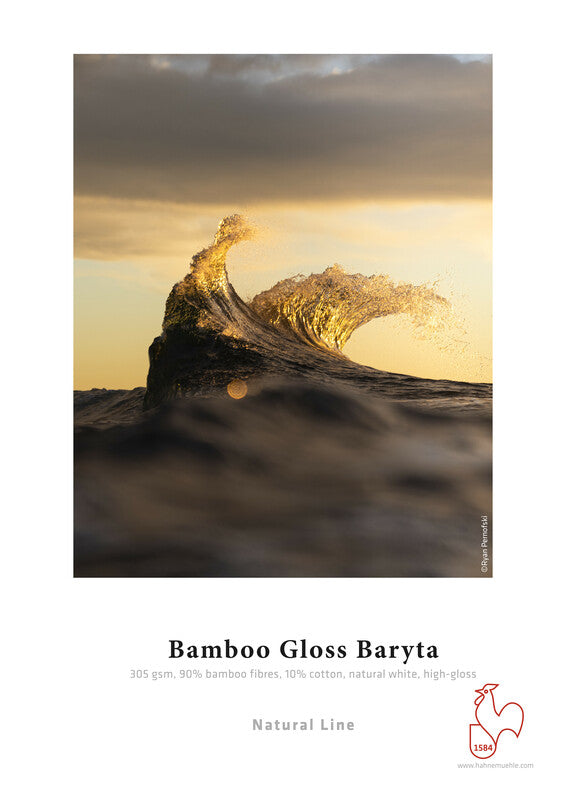 Hahnemuhle Bamboo Gloss Baryta 305 GSM Sample Roll 24