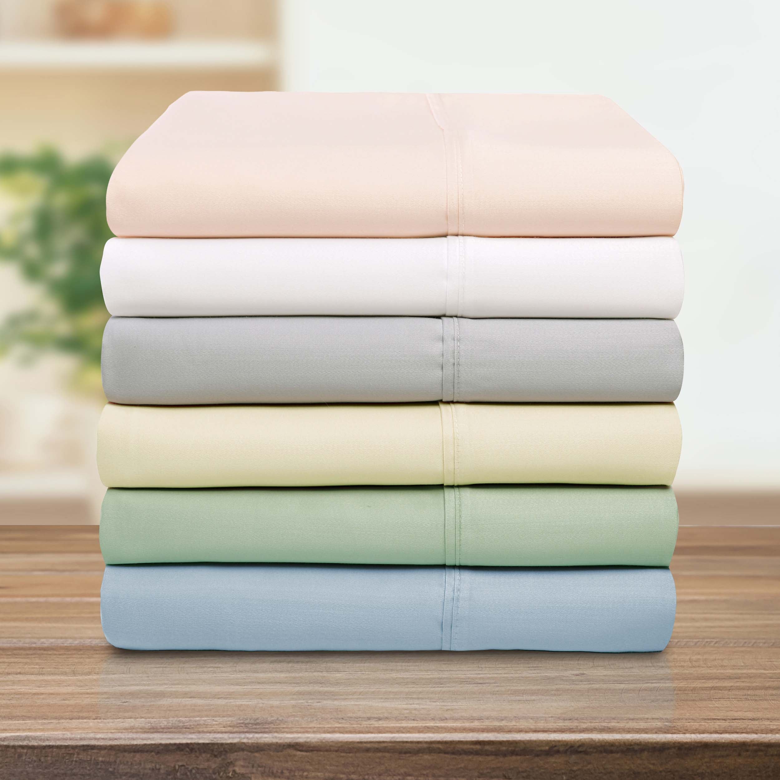 1000 Thread Count Wrinkle Resistant Solid Duvet Cover Set - Ultra Soft Luxury Bedding for Master Bedroom & Guest Room - Perfect for All Seasons & Hotel-Style Comfort