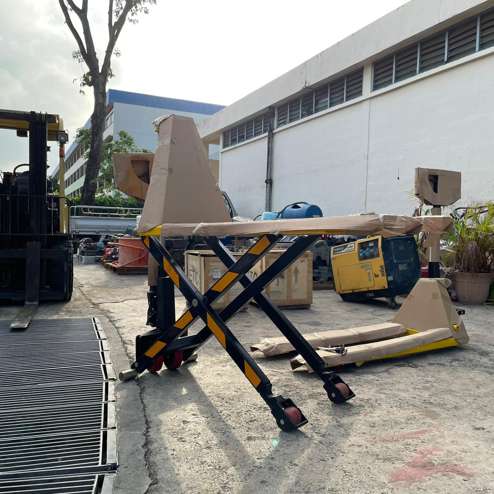 Aiko 1.5 Ton High Lift Scissor Pallet Truck - Heavy Duty Warehouse Equipment for Loading & Unloading | Model PT HPT5415M | Ideal for Industrial Warehouses, Factories & Logistics Centers