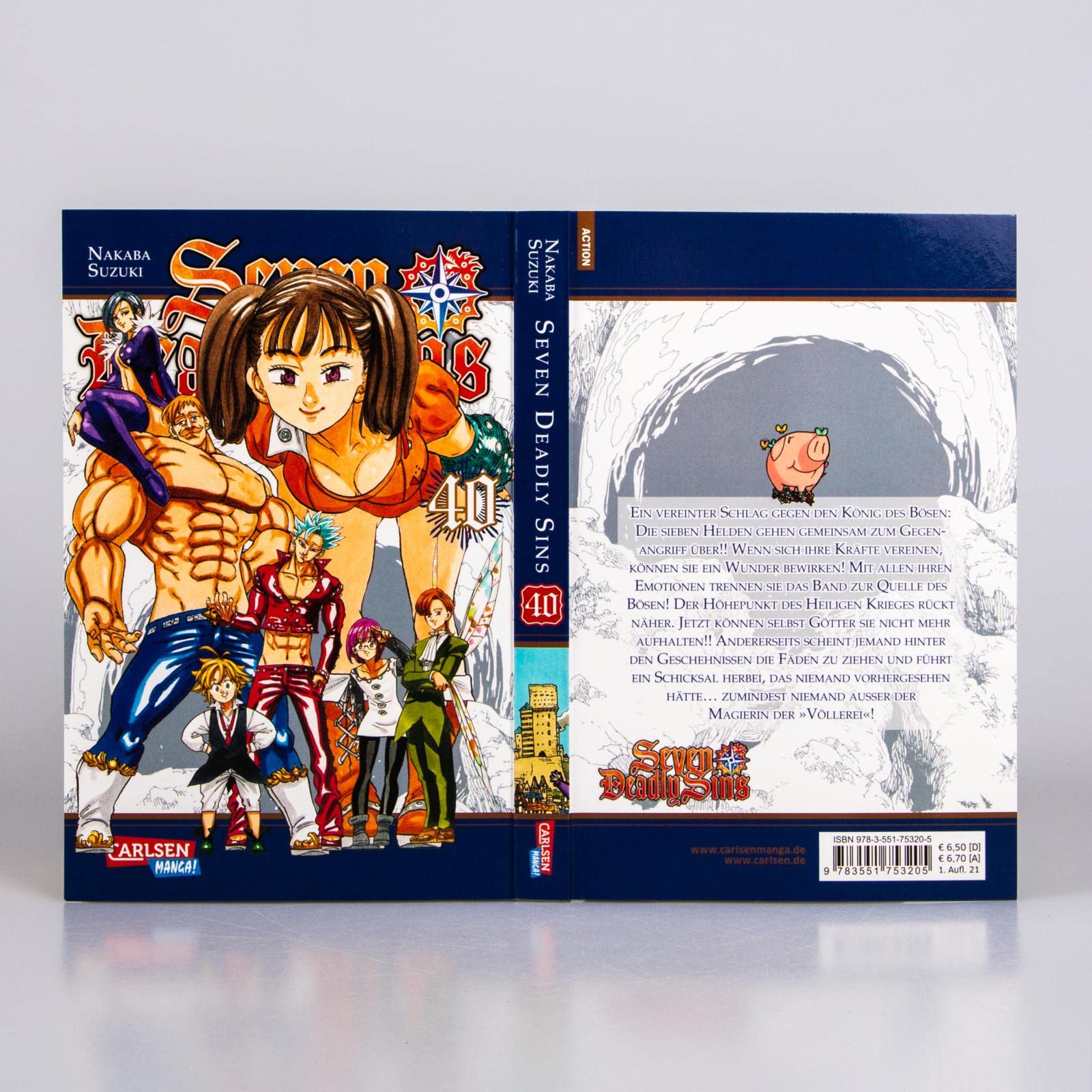 The Seven Deadly Sins Vol. 40 - Medieval Fantasy Action Manga with Humor | Epic Adventure for Anime & Manga Fans | Perfect for Collectors and Gift Giving