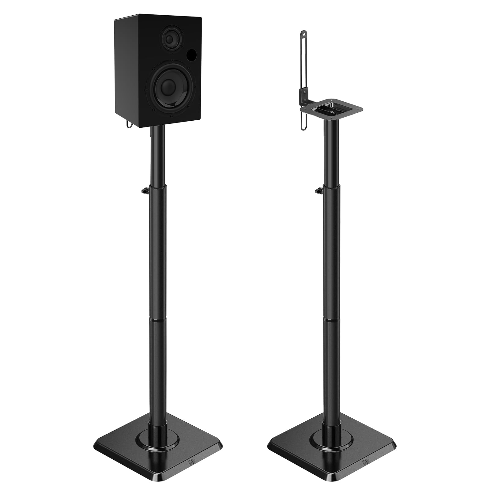 Mounting Dream Universal Speaker Stands - Adjustable Height (33