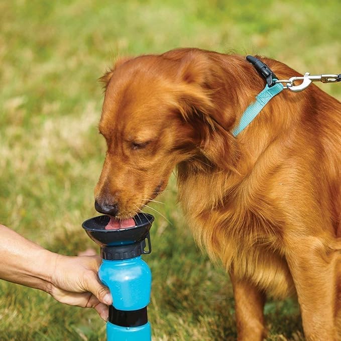 **SWIMERO 18oz Portable Dog Water Bottle & Bowl - Leak-Proof Travel Water Dispenser for Dogs, Auto-Fill Pet Mug - Perfect for Hiking, Camping & Outdoor Adventures**