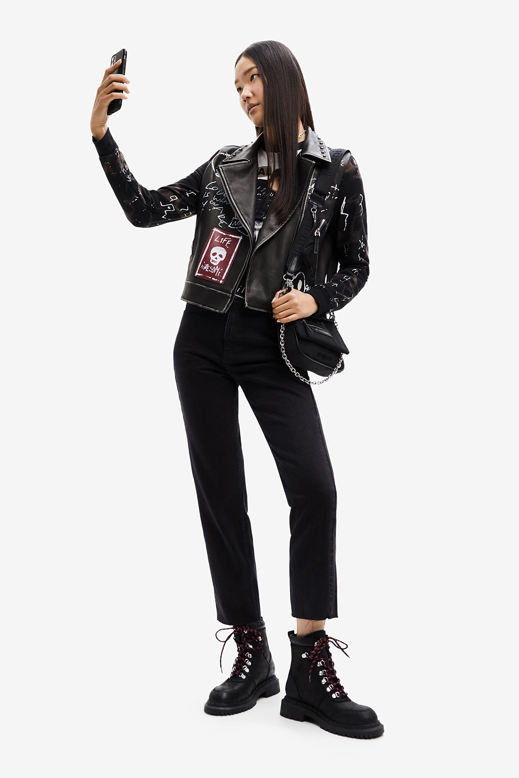 Desigual Women's Faux Fur Winter Coat - Warm & Stylish Outerwear for Cold Weather | Perfect for Casual Outings, Office Wear & Holiday Parties