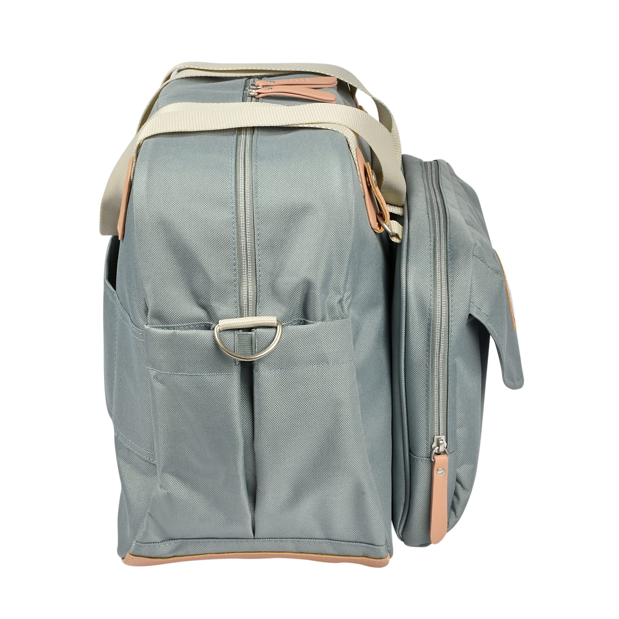 BEABA Geneva Multifunctional Baby Diaper Bag - Waterproof Travel Diaper Backpack with Adjustable Strap for Stroller - Perfect for Newborn Essentials, Daycare & Family Outings