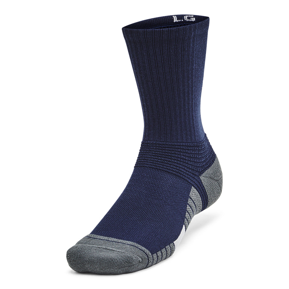Men's & Women's Under Armour Team Crew Socks - Moisture-Wicking Athletic Socks for Running, Basketball & Workouts