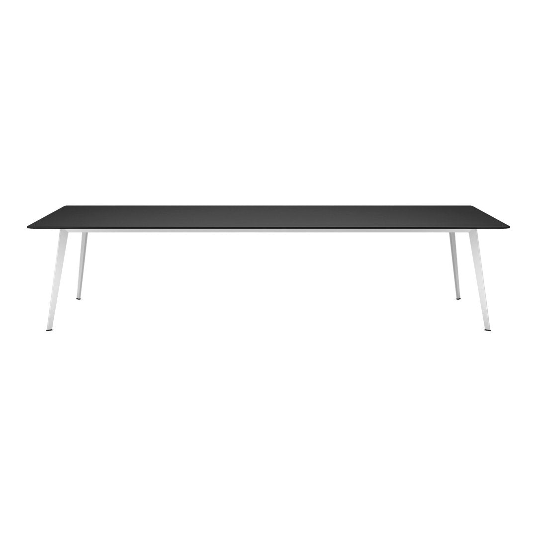 Modern Rectangular JW Dining Table - Solid Wood Kitchen Table for 6-8 People - Perfect for Family Dinners & Entertaining Guests