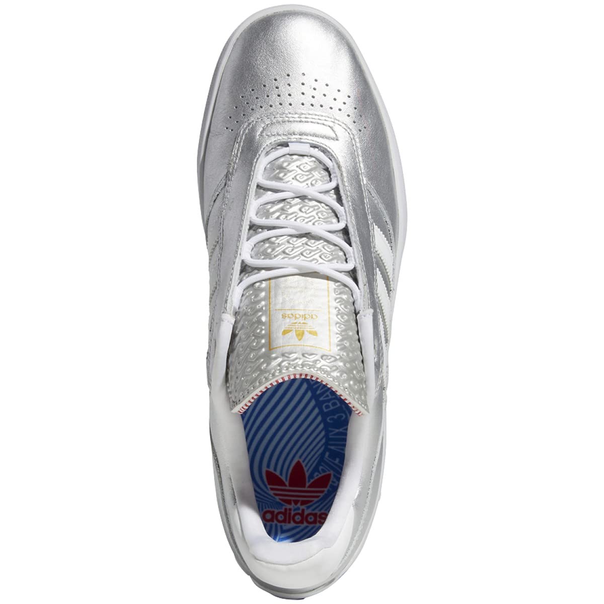 adidas Lucas Puig Men's Skateboarding Shoes - Silver | High-Performance Skate Shoes for Street & Park Riding | Durable & Comfortable for Daily Wear