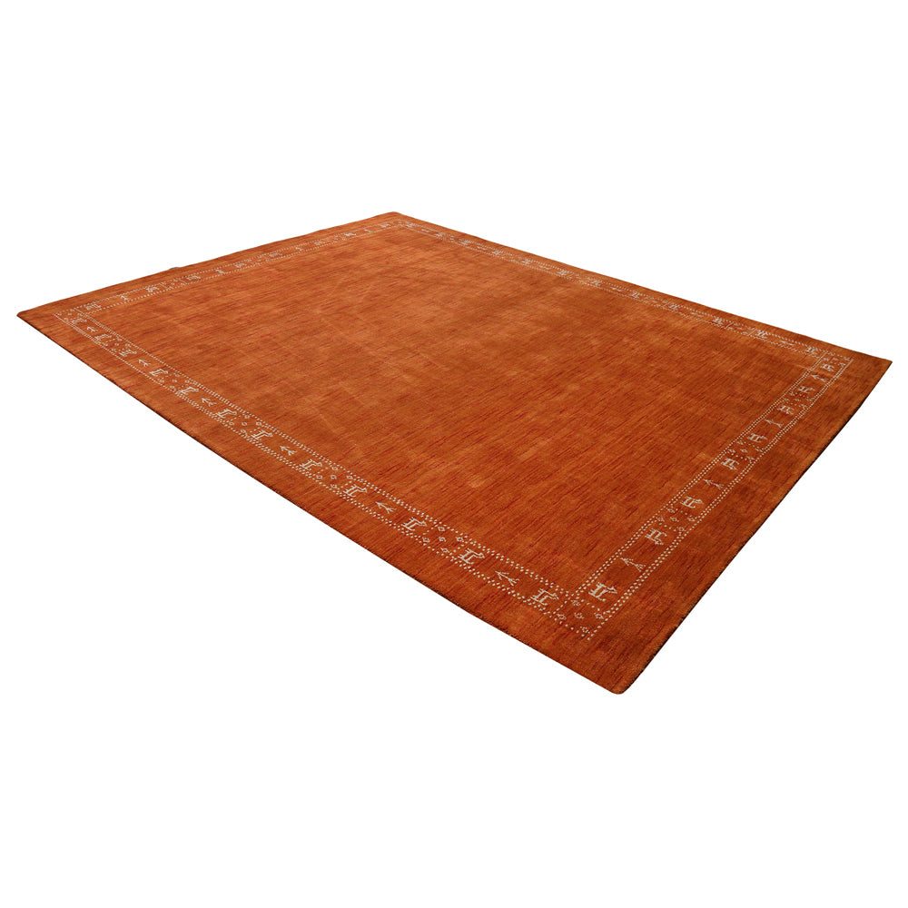 Premium Hand-Knotted Wool Rug for Living Room & Bedroom - Homs Soft & Durable Area Rug for Home Decor