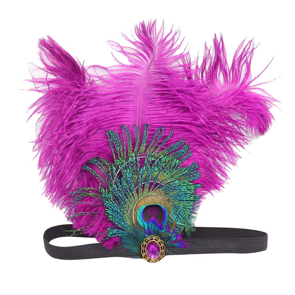 Elegant Women's Fascinators Headband with Feather Brooch - Perfect for Tea Parties, Weddings & Special Occasions | Stylish Hair Clip & Hair Band Accessory for Women