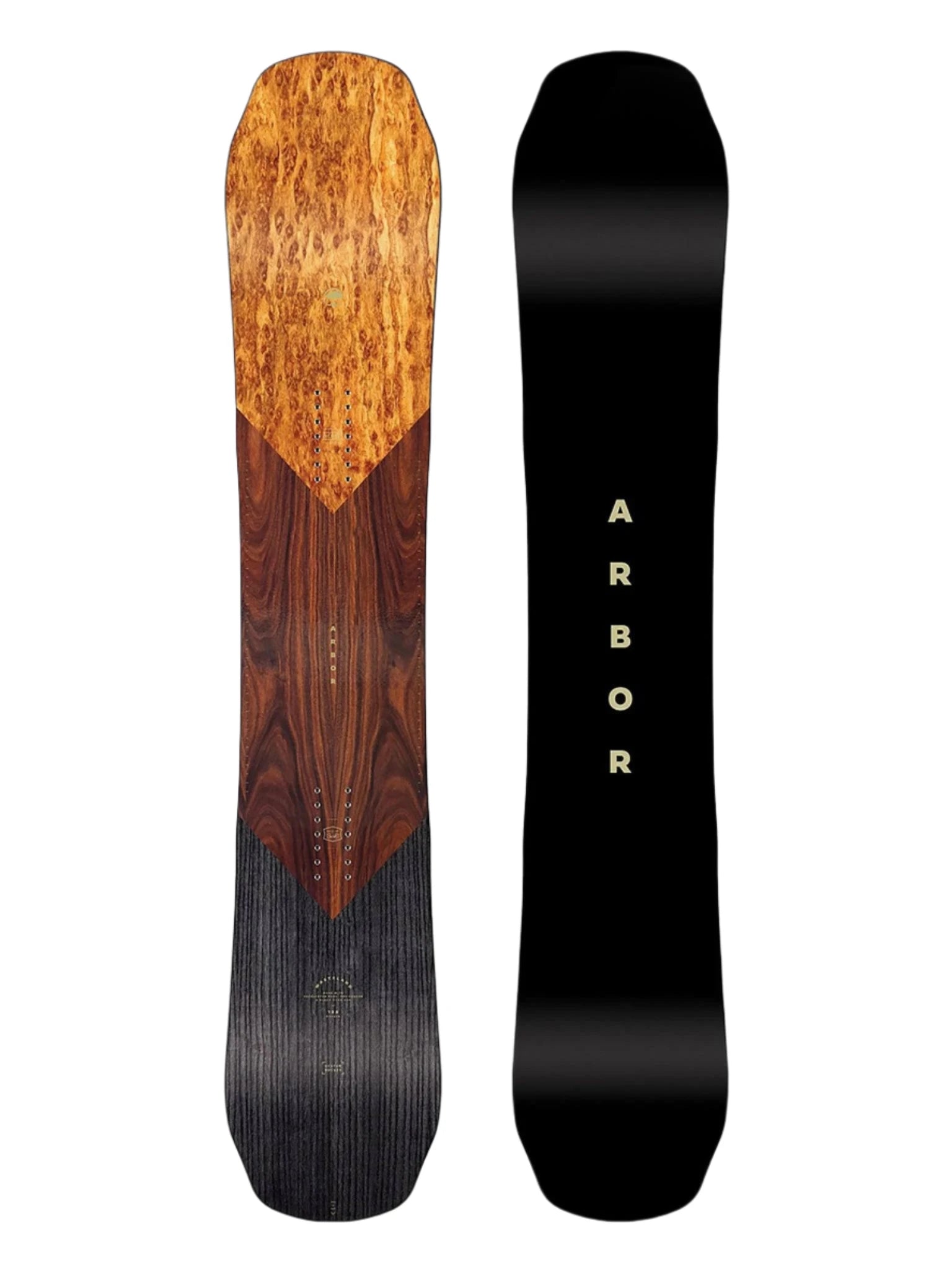 **Arbor Wasteland Rocker Snowboard 2024 - Premium All-Mountain Freestyle Board for Men & Women - Perfect for Powder, Park & Backcountry Riding**