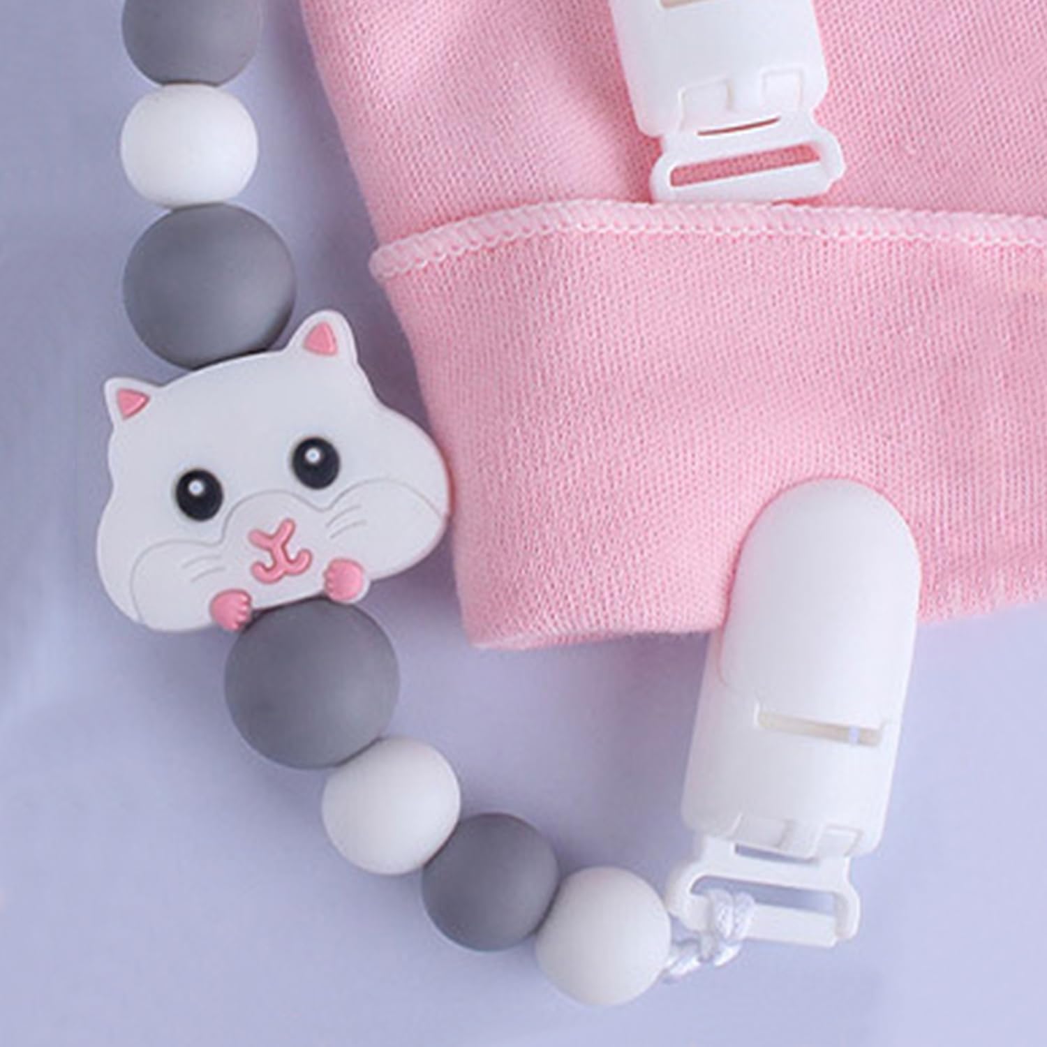 100-Pack 15mm Ribbon Pacifier Clips - Plastic Suspender Clips for DIY Baby Teething Toys, Blankets, Dummy Bibs & Leashes (Black) - Perfect for Baby Shower Gifts & Nursery Organization