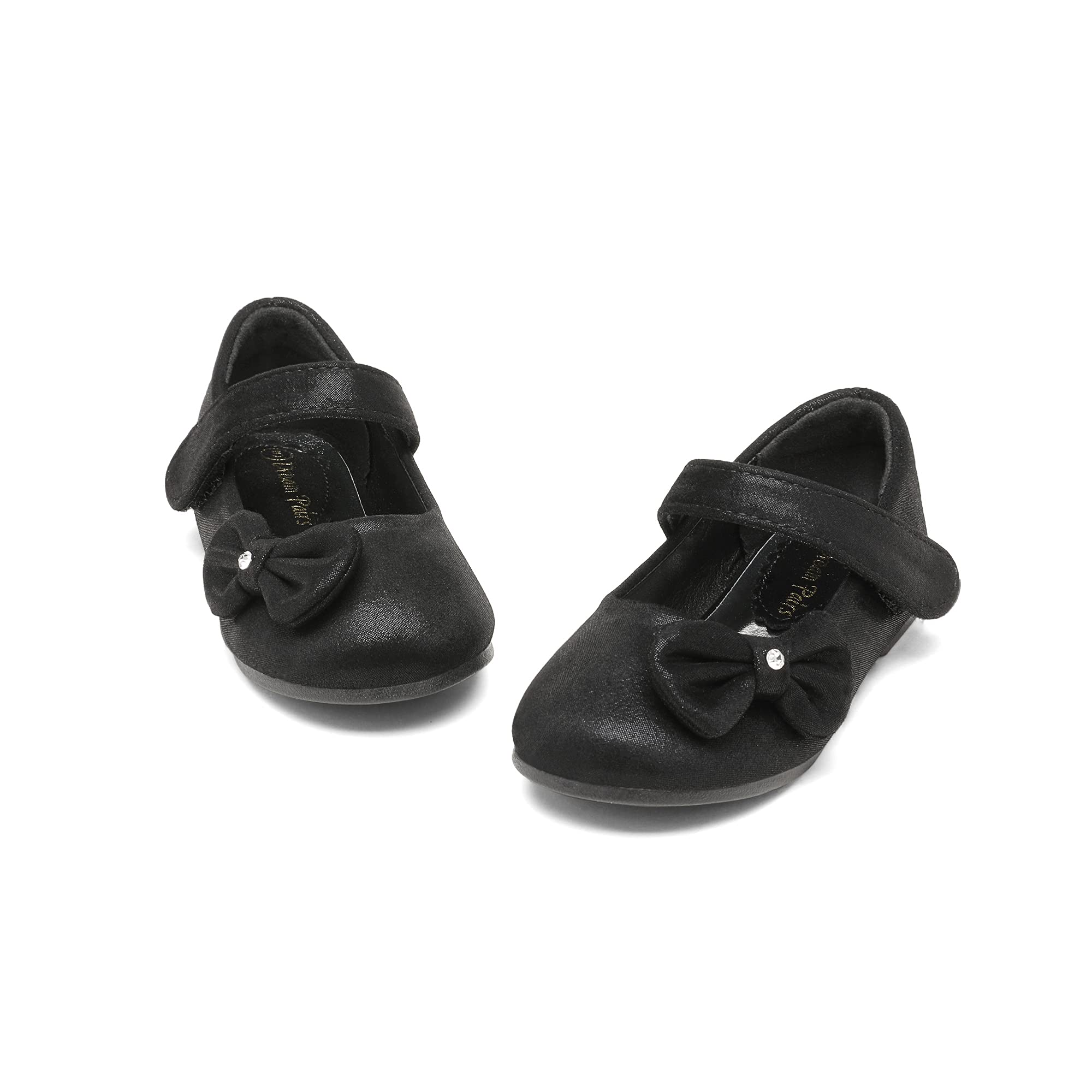 DREAM PAIRS Toddler Girls Mary Jane Flats - Side Bow Ballet Shoes for Toddlers & Little Girls | Perfect for Weddings, Parties & Special Occasions