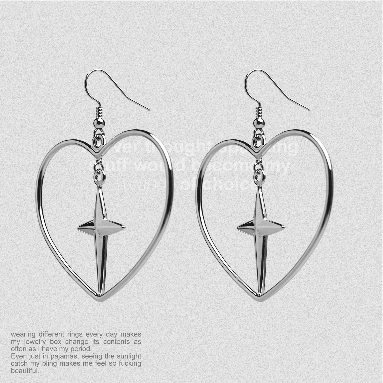 SlackOff Soul Hunter Earrings - Gothic Punk Jewelry for Women | Perfect for Halloween, Cosplay & Alternative Fashion