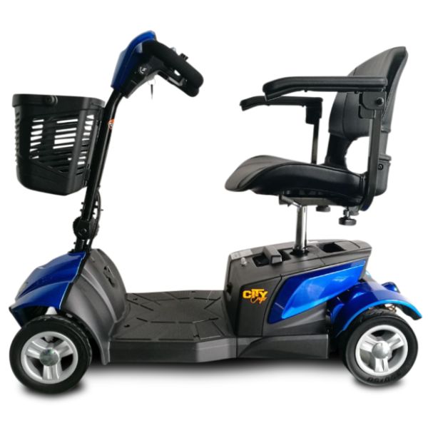 EV Rider CityCruzer 4-Wheel Mobility Scooter for Adults - Lightweight Electric Scooter with Long Battery Life - Perfect for Shopping, Travel & Outdoor Activities