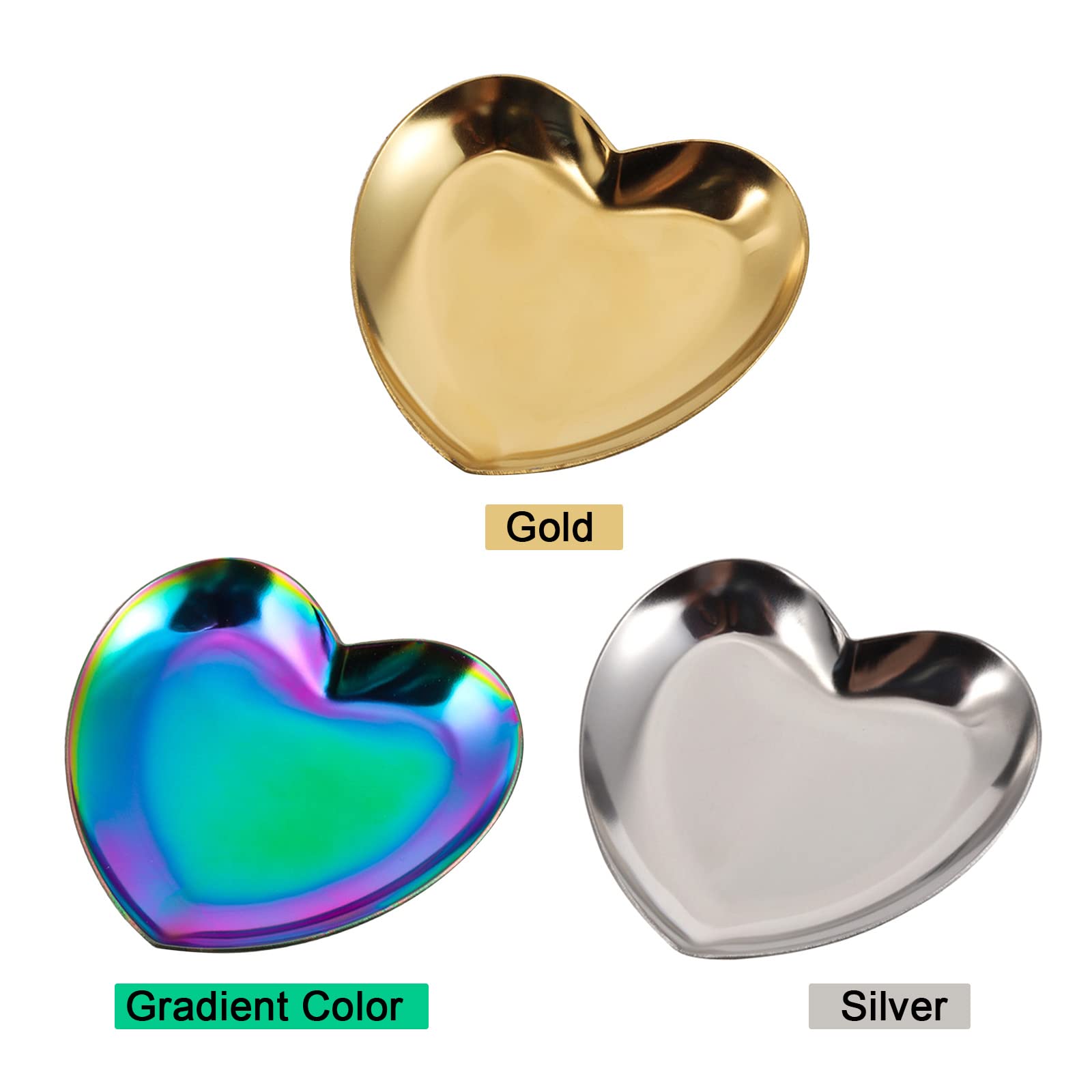 Heart-Shaped Empty Nail Art Palette - Professional Manicure Tool for Nail Tips Display & Polish Mixing | Perfect for Salon, Home DIY Nail Art & Beauty Professionals