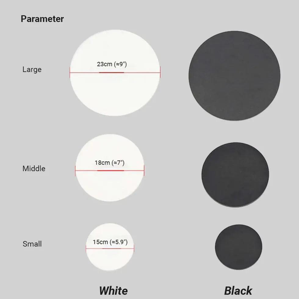 Round Outdoor Wall Light LED - Weatherproof IP65, Dusk to Dawn Sensor, 12W Energy Saving, Black Matte Finish - Perfect for Porch, Patio, Garden, and Garage Lighting