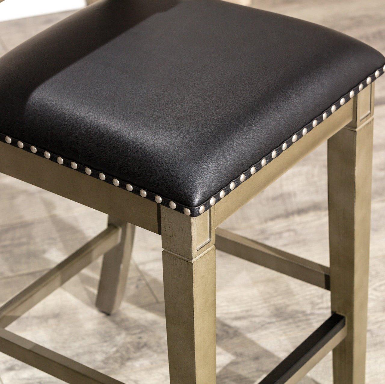 Centennial 30-Inch Bar Stool & 24-Inch Counter Stool Set - Modern Kitchen & Dining Room Furniture for Home, Bar, Restaurant & Cafe Use