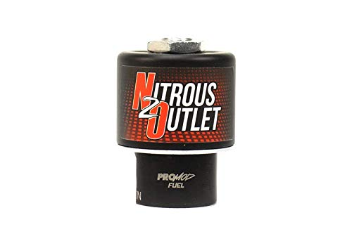 Nitrous Outlet Pro-Mod Aluminum Body .177 Fuel Solenoid for High-Performance Cars (400+ HP Flow, 5 Amp Draw) - Perfect for Racing, Drag Strips & Engine Tuning
