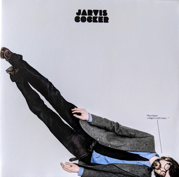 Jarvis Cocker - Further Complications Vinyl LP Album (Limited Edition, White Vinyl, 12