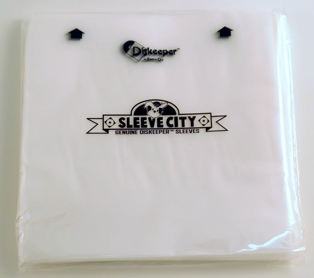 7 Inch Diskeeper 45 Inner Record Sleeves (100 Pack) - Archival Quality Vinyl Record Protectors for LP Storage & Organization - Perfect for DJs, Collectors & Music Enthusiasts
